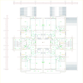 drawing electrical installations for Tehran's ARAJ